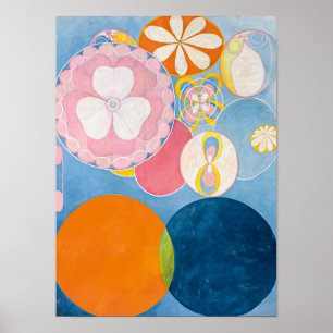 Poster Dix plus grandes, no 2, Enfance Hilma af Klint