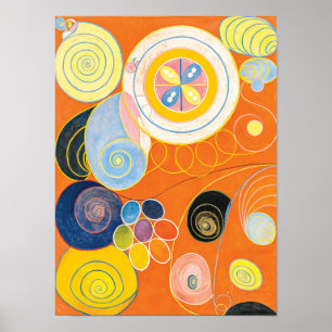 Poster Dix plus grandes, no 3, Jeunesse Hilma af Klint