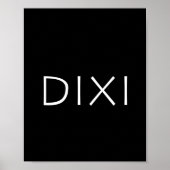 Poster Dixi (Devant)