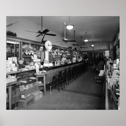 Poster Dixie Soda Fountain Company : 1920 (Devant)