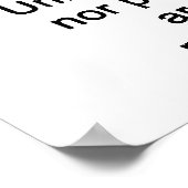 Poster Dixième Amendement (Coin)