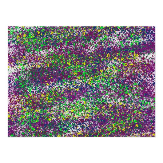 Poster Dizzy Splatter (Devant)