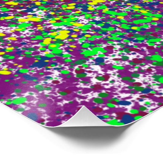 Poster Dizzy Splatter (Coin)