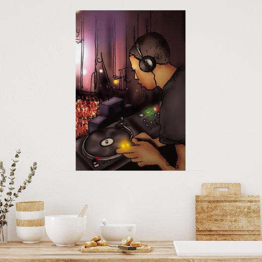 Poster DJ (Cuisine)