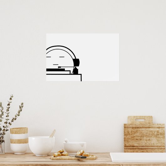 Poster DJ (Cuisine)