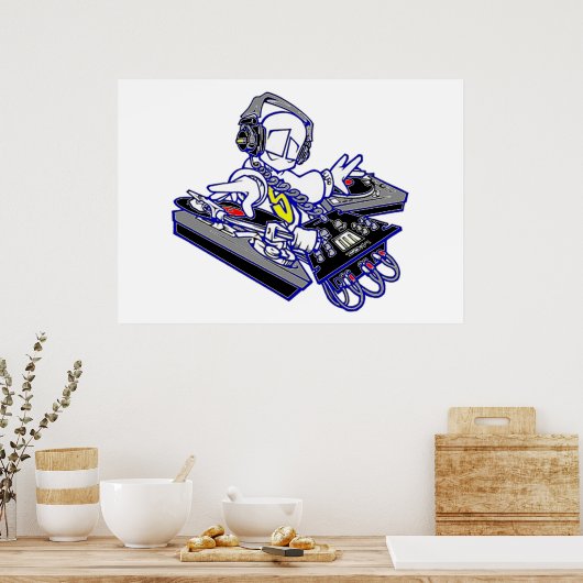 Poster DJ (Cuisine)