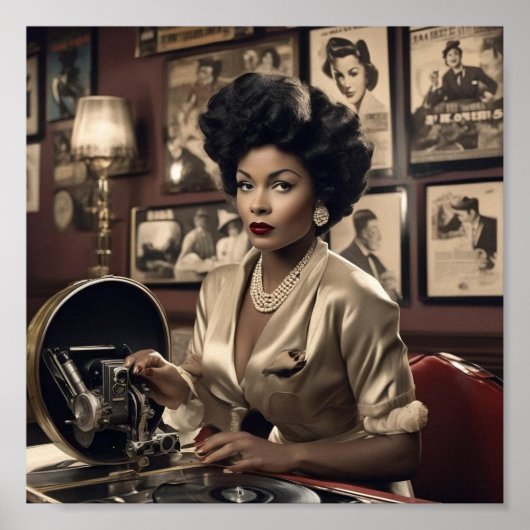 Poster dj année 60 (Devant)