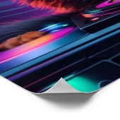 Poster Dj cat (Coin)