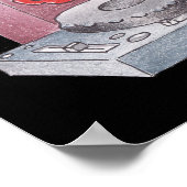 Poster DJ mark e g graffiti dessin animé imprimé/affiche (Coin)