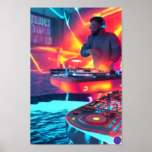 POSTER DJ POOL PARTY (Devant)