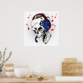 Poster DJ Skull (Cuisine)