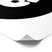 Poster DJ Tourne-disque (Coin)