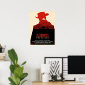 Poster Django, alternative non chaînée (Bureau à domicile)