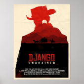 Poster Django, alternative non chaînée (Devant)