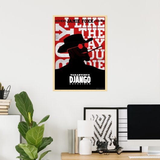 Poster Django Unchained (Bureau à domicile)