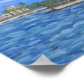 Poster Djeddah arabie saoudite (Coin)