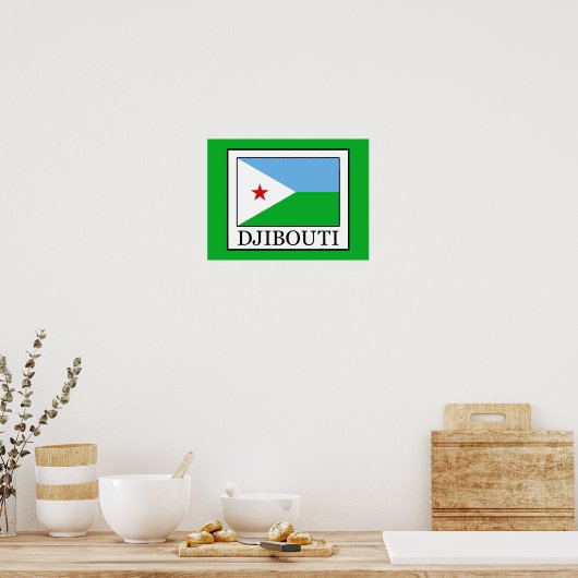 Poster Djibouti (Cuisine)