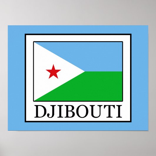 Poster Djibouti (Devant)