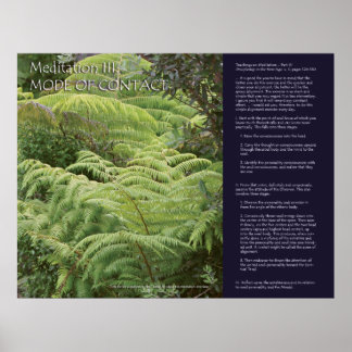 Poster DK Série de Méditation : Méditation III