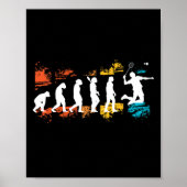 Poster Dminton Player Evolution Shuttle Dminton Racket (Devant)