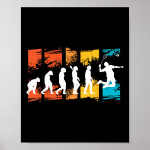 Poster Dminton Player Evolution Shuttle Dminton Racket 1