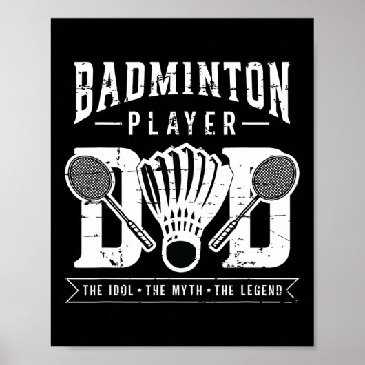 Poster Dminton Player Papa The Shutter Player Dminton Pla (Devant)