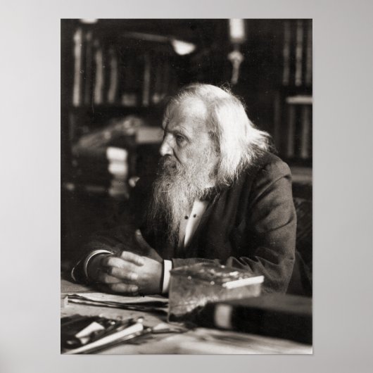 Poster Dmitri Mendeleïev (Devant)