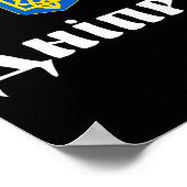 Poster Dnipro Ukraine Dnipropetrovsk (Coin)