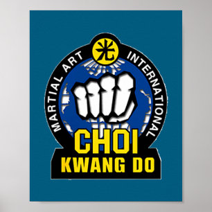 Poster Do Choi Kwang Arts Martiaux Coréens