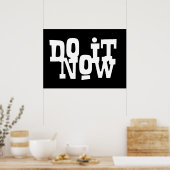 Poster Do it now (Cuisine)