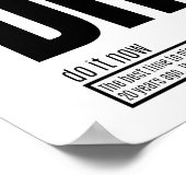 Poster Do It Now - Éléments fondamentaux du succès (Coin)
