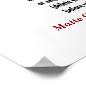 Poster do-it-yourself Créez votre propre carte 12 x 12 Ma (Coin)