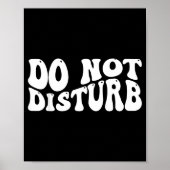 Poster Do Not Disturb  (Devant)