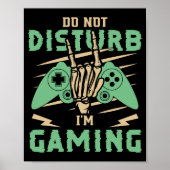 Poster Do Not Disturb I'm (Devant)