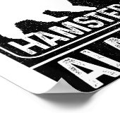 Poster Do Not Feed The Giant Hamsters Grizzly Bear Funny  (Coin)