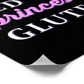 Poster Do Not Feed The Princess Gluten  (Coin)