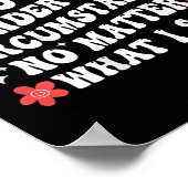 Poster Do Not Invite Me To Afters Under Any Cirstances No (Coin)