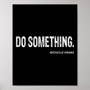 Poster Do Soing - Citation Cool de Michelle Obama