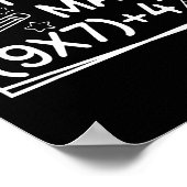 Poster Do The Math 67 Meme Funny Six Seven Men Women Teac (Coin)