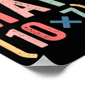 Poster Do The Math 67 Teacher Meme Funny  (Coin)