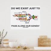 Poster Do We Exist Just To Pass Along Our Genes ? (Cuisine)
