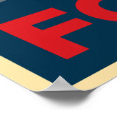 Poster d'Obama FORWAR (Coin)