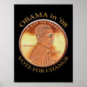 Poster d'Obama Penny (Devant)