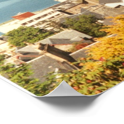 Poster d'Oban, Écosse (Coin)