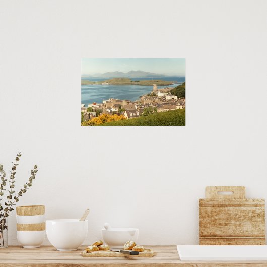 Poster d'Oban, Écosse (Cuisine)