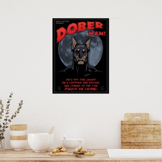 Poster Dober Man! (Cuisine)