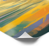 Poster Doberman Beach Surf Peinture (Coin)