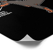 Poster Doberman Dog, génie allemand supérieur (Coin)