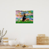 Poster Doberman Pinscher1 - Lys 2 (Cuisine)