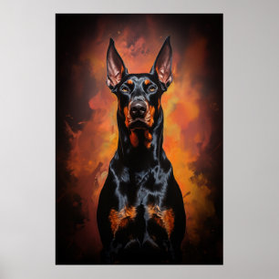 Poster Dobermann